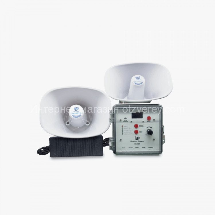 Отпугиватель птиц Биозвук Квадро с дистанционным управлением (2 дин)