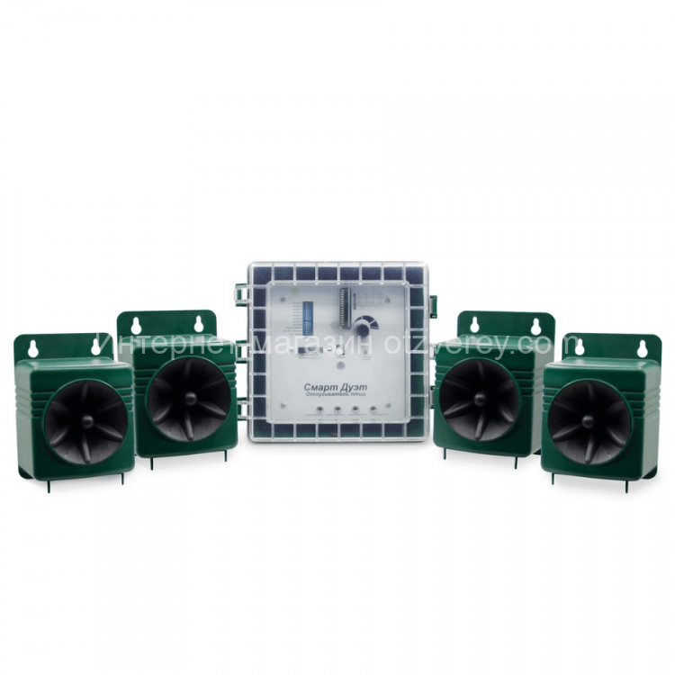 Ультразвуковой отпугиватель птиц "Смарт Дуэт"