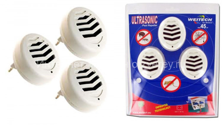 Комплект из трех отпугивателей мышей Weitech WK-3523 