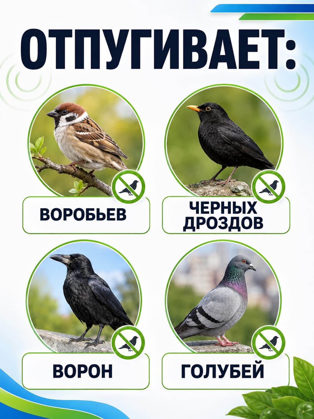 Торнадо ОП.01 - профессиональный отпугиватель птиц