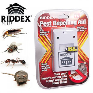 RIDDEX Pest Reject Plus (Пест Реджект Плюс) - универсальный электромагнитный отпугиватель