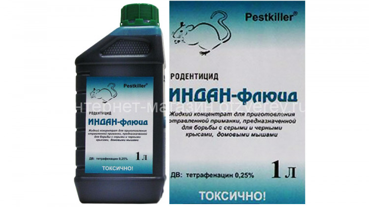 Гель-концентрат "Индан-Флюид" 1 л