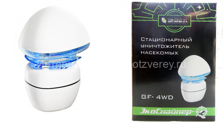  ЭкоСнайпер GF-4WD - стильная ловушка от летающих насекомых