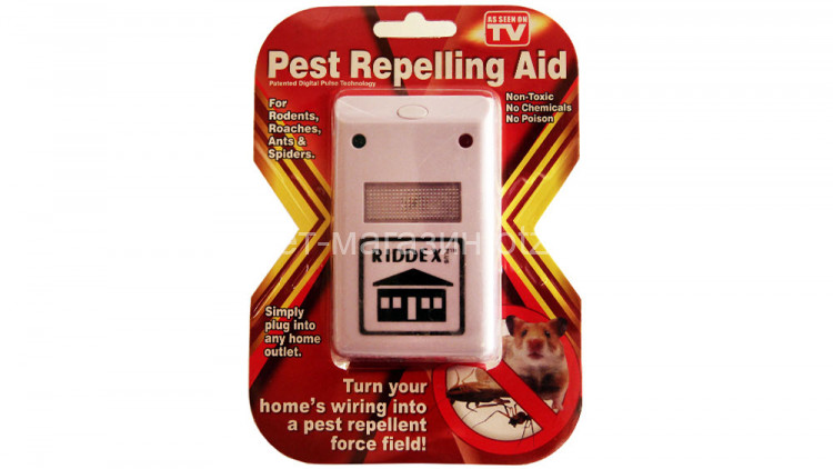 RIDDEX Pest Repelling Aid - универсальный электромагнитный отпугиватель 