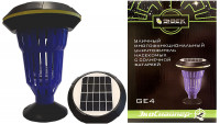 Ловушка для комаров и мух на солнечной батарее ЭкоСнайпер GE4