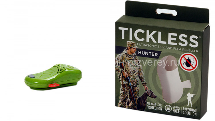 Отпугиватель клещей ультразвуковой TickLess Hunter