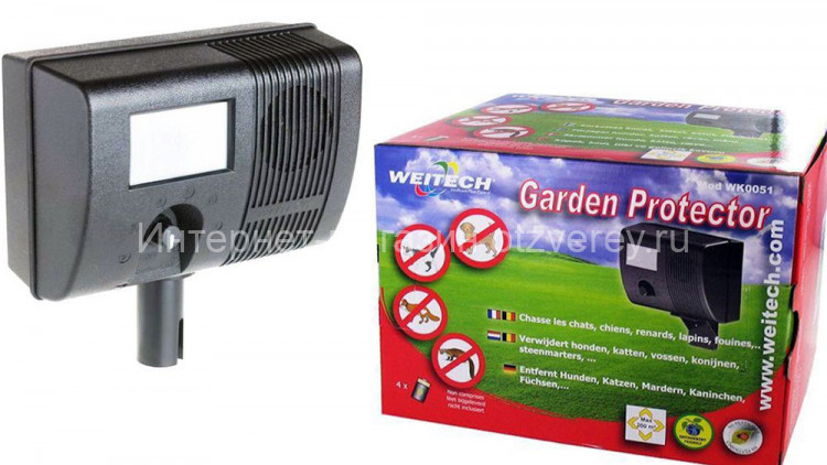 Ультразвуковой отпугиватель собак Weitech WK-0051