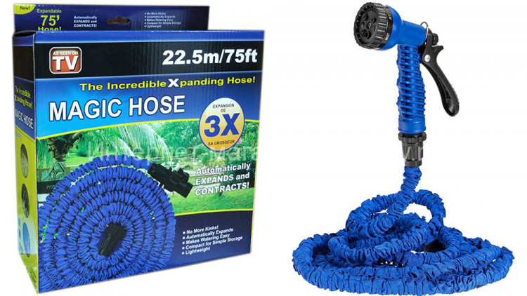 Стрейч шланг для полива Magic xHose 22,5 метров